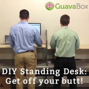 DIY Stand Up Desk, Gua-office Style!