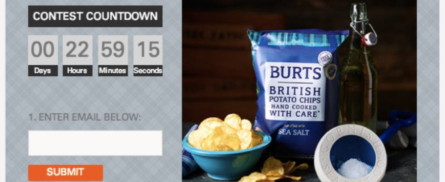 How a British Chip Company Added 2709 Emails to Their List With a Facebook Contest